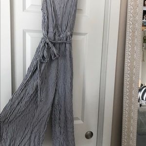 Cropped pant striped jumper!